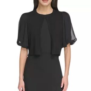 2 for $20 ⬇️ MOVING SALE DKNY Womens 3/4 Sleeve Open Shrug Bolero Sweater